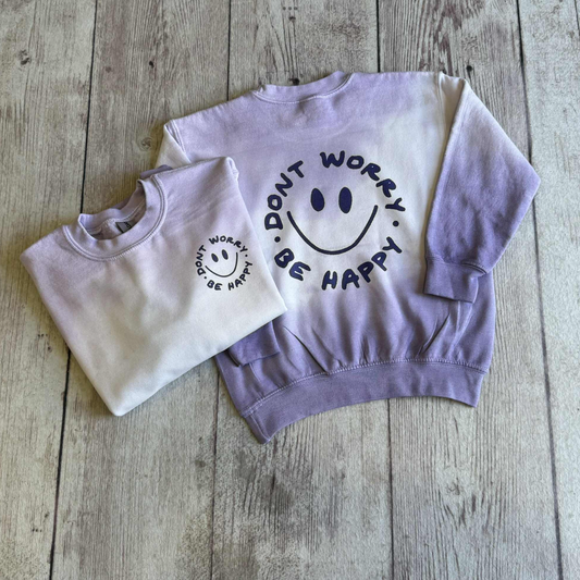 Youth Tie-Die- Don't Worry Crew