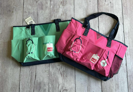 Nurse Tote Bag with Personalization