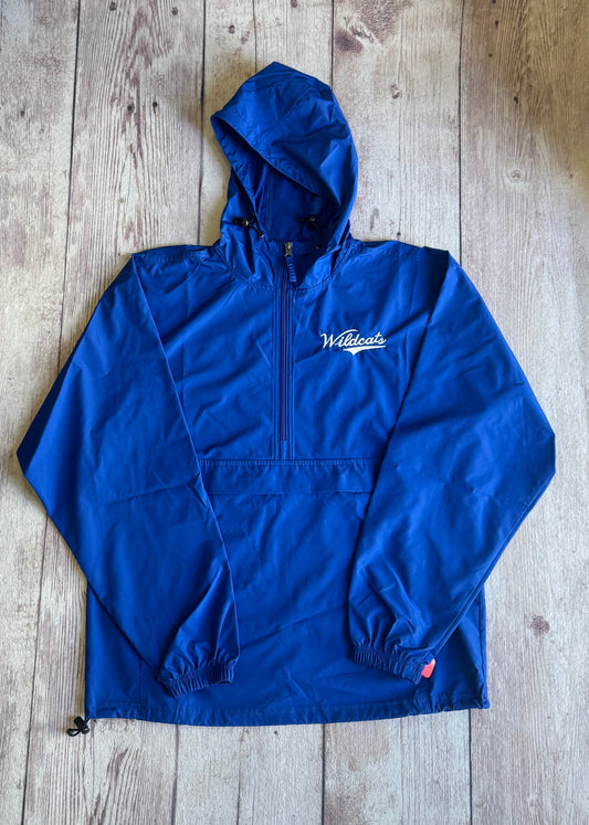 Blue Wildcats Rain Coat