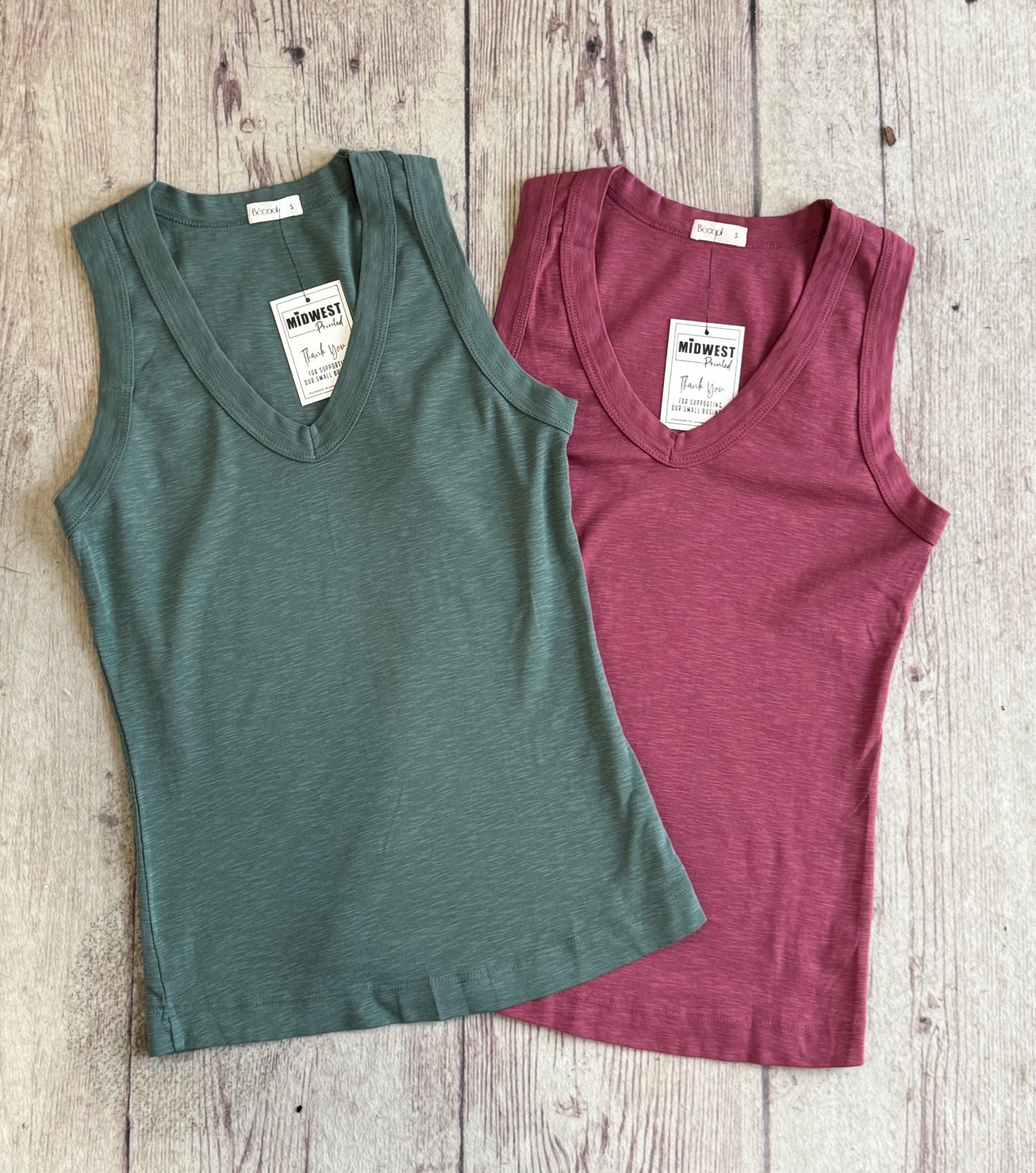 Cooper V-Neck Tank
