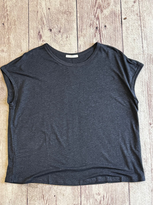 Basic Linen Cap Sleeve Tee