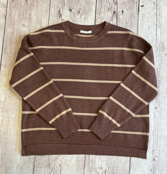 Stripe Crewneck Sweater