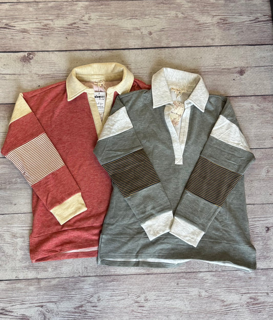 Brushed Jersey Pullover