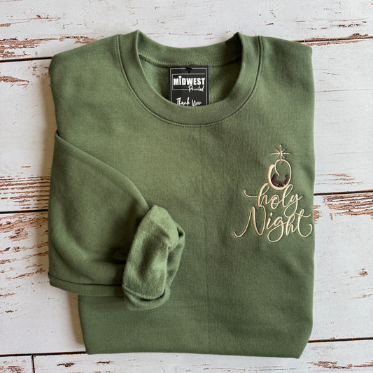 O Holy Night Embroidery Crew