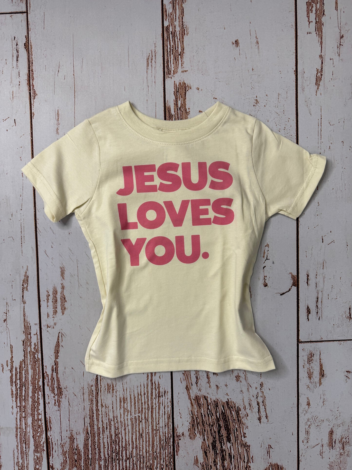 Toddler/Youth Jesus Loves You Tee