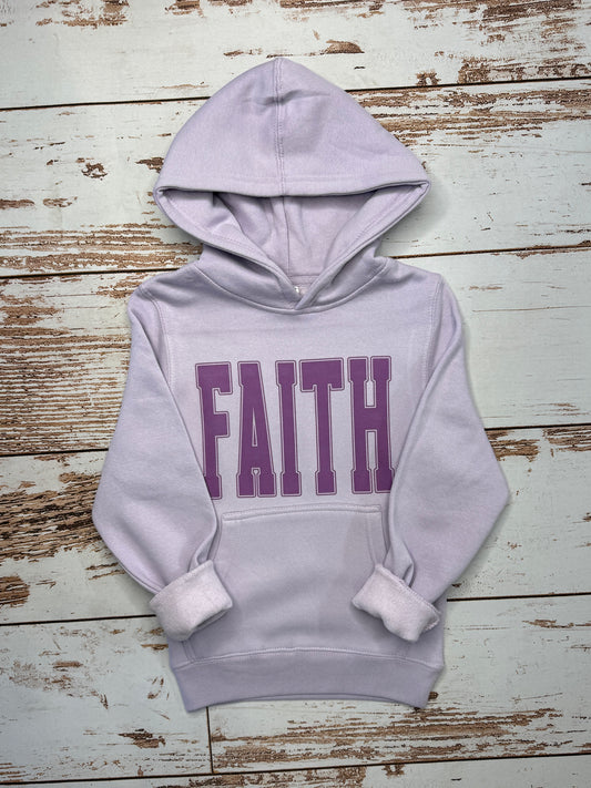 Youth Lilac Faith Hoodie
