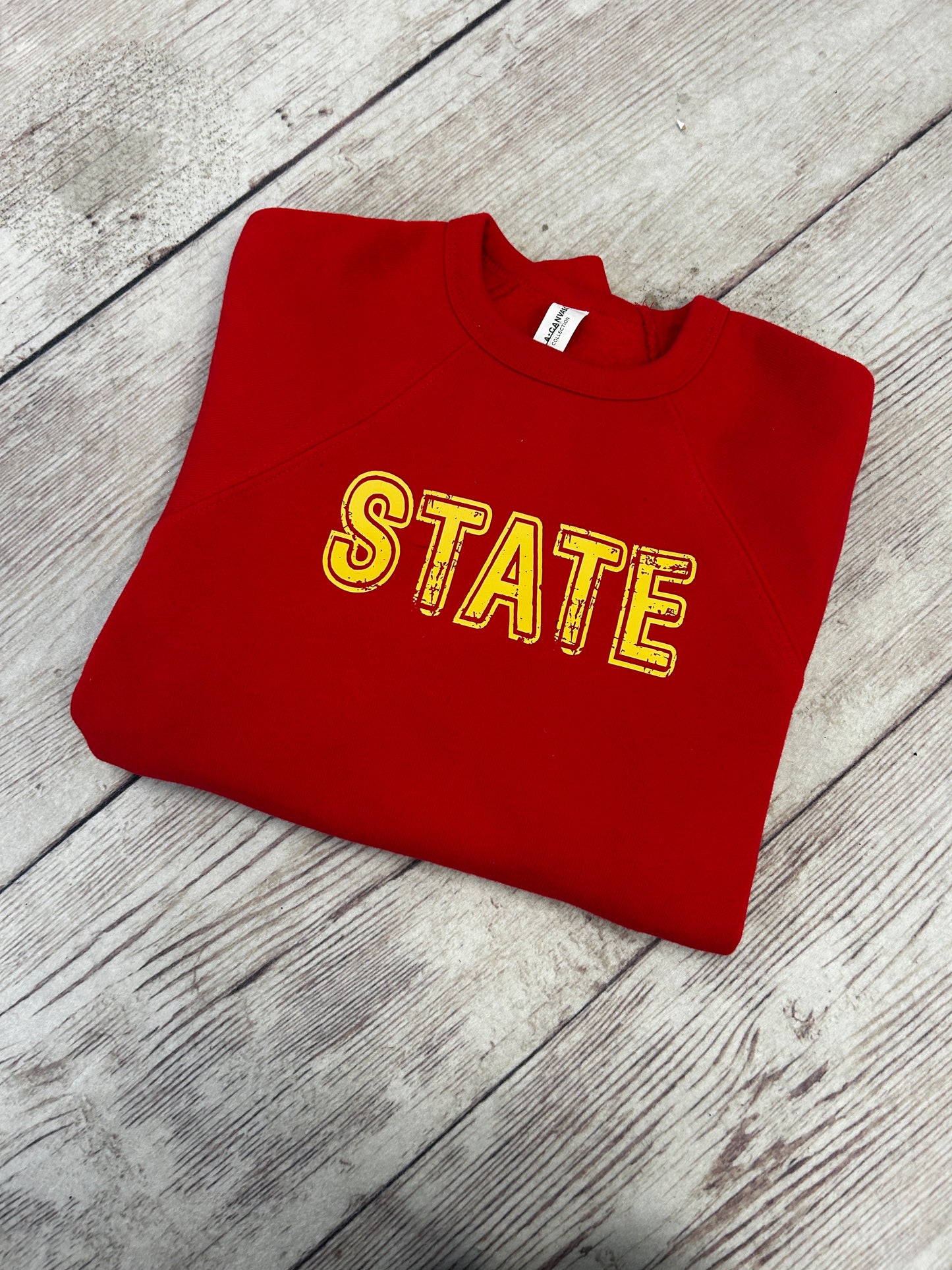 Youth State Fleece Crewneck