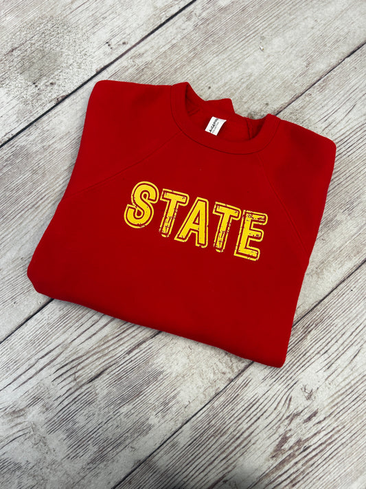 Youth State Fleece Crewneck