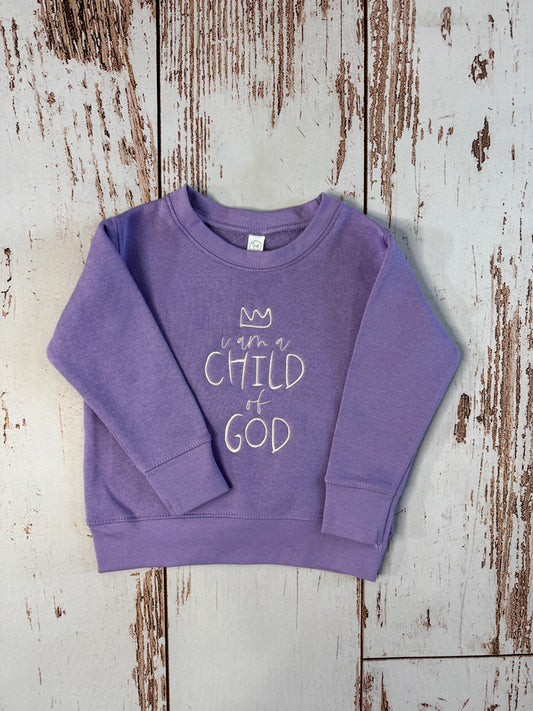 Toddler Child of God Crewneck