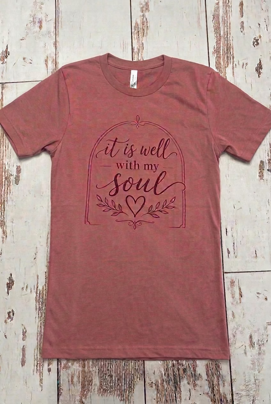 Adult Mauve Bella-Canvas T-shirt