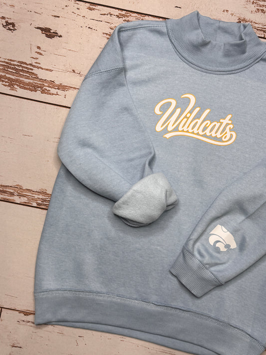 Youth Wildcats Mock Neck