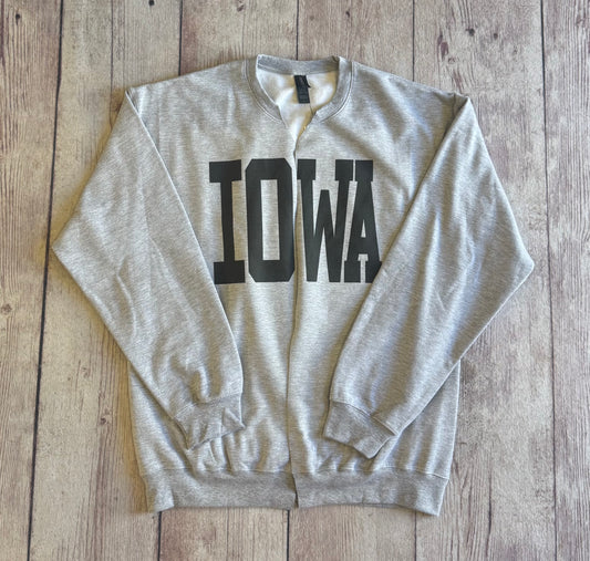 Iowa Cut Crewneck- In Stock