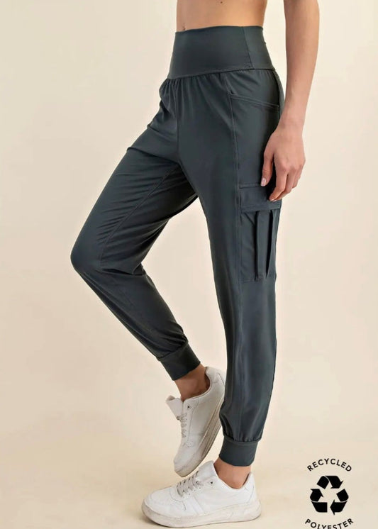Butter Fabric Solid Jogger With Pockets