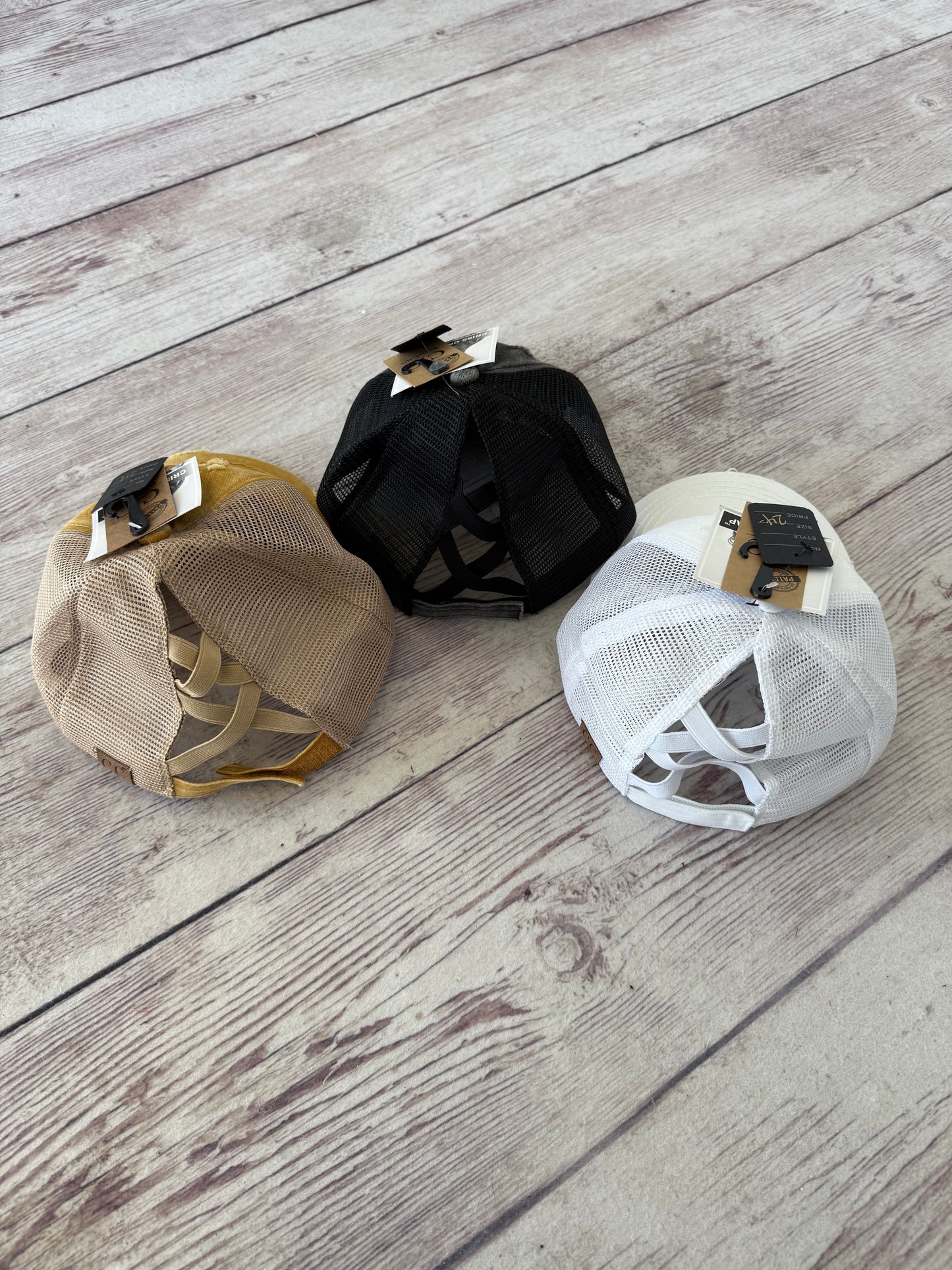 Iowa Embroidered Ponytail Hats