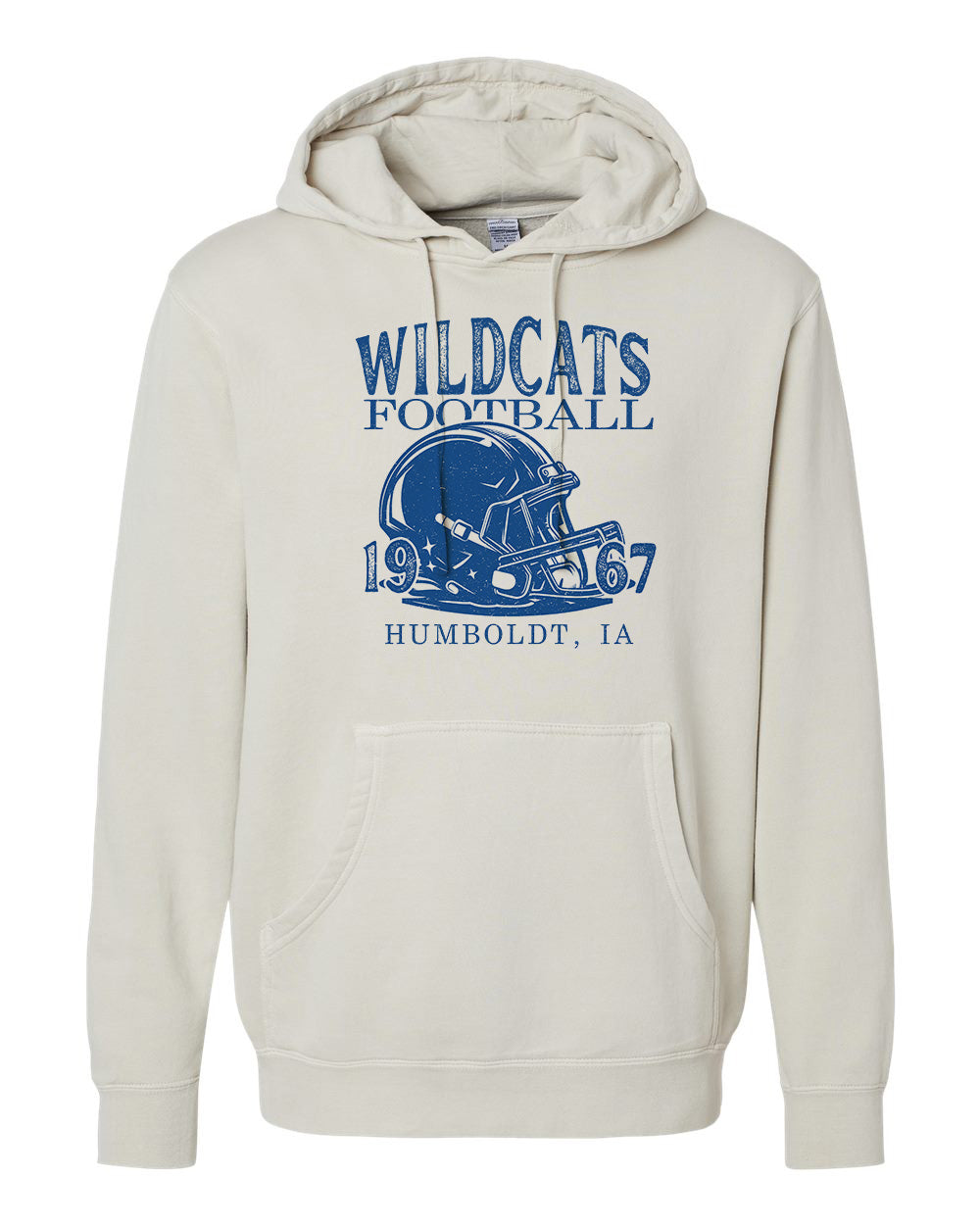 Vintage Wildcats Football Hoodie