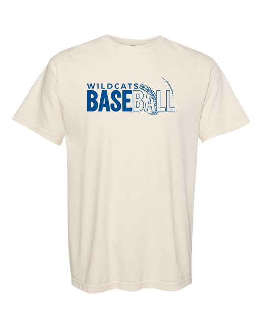 Made to Order - Comfort Colors Wildcats Baseball Tee