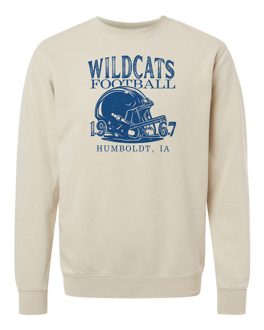 Vintage Wildcats Football Crew