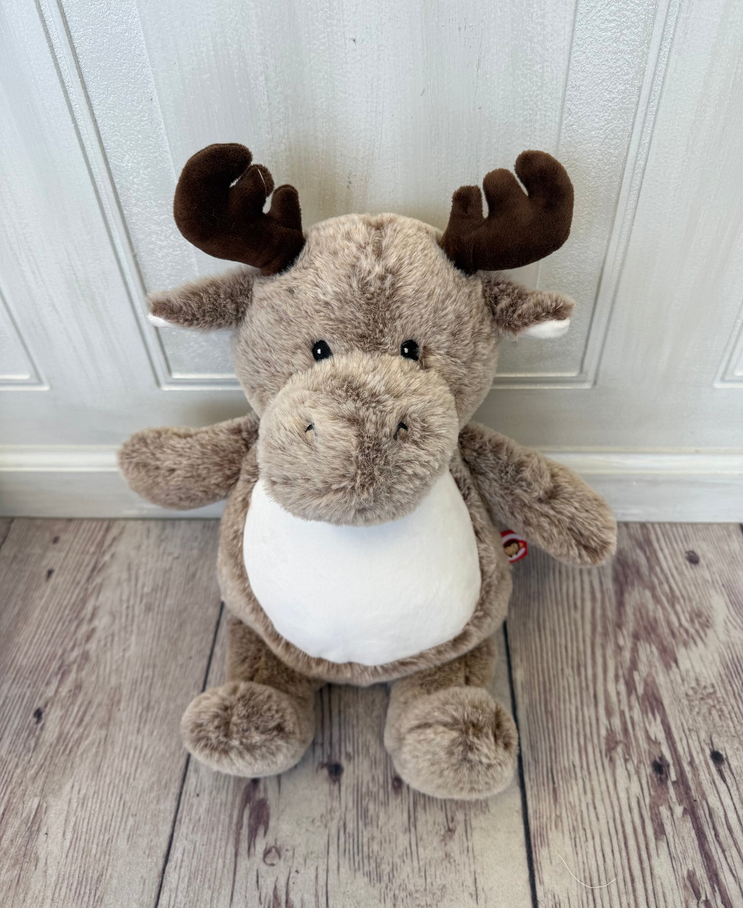 Moose with Personalized Embroidery
