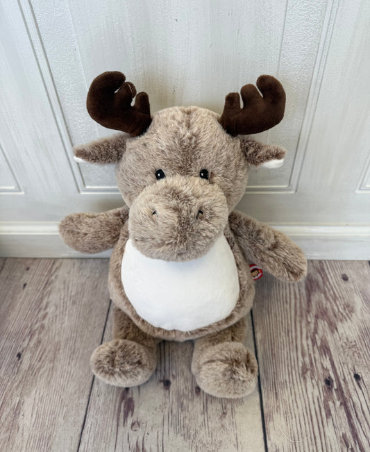 Moose with Personalized Embroidery
