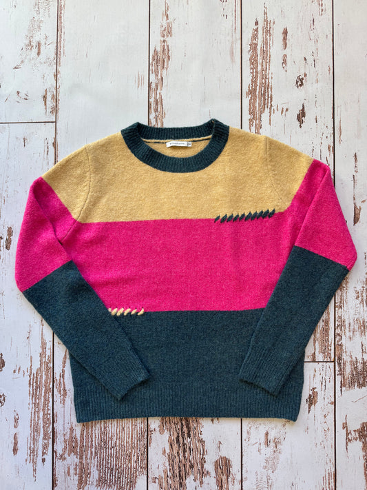 Staccato Navy/Pink Block Sweater