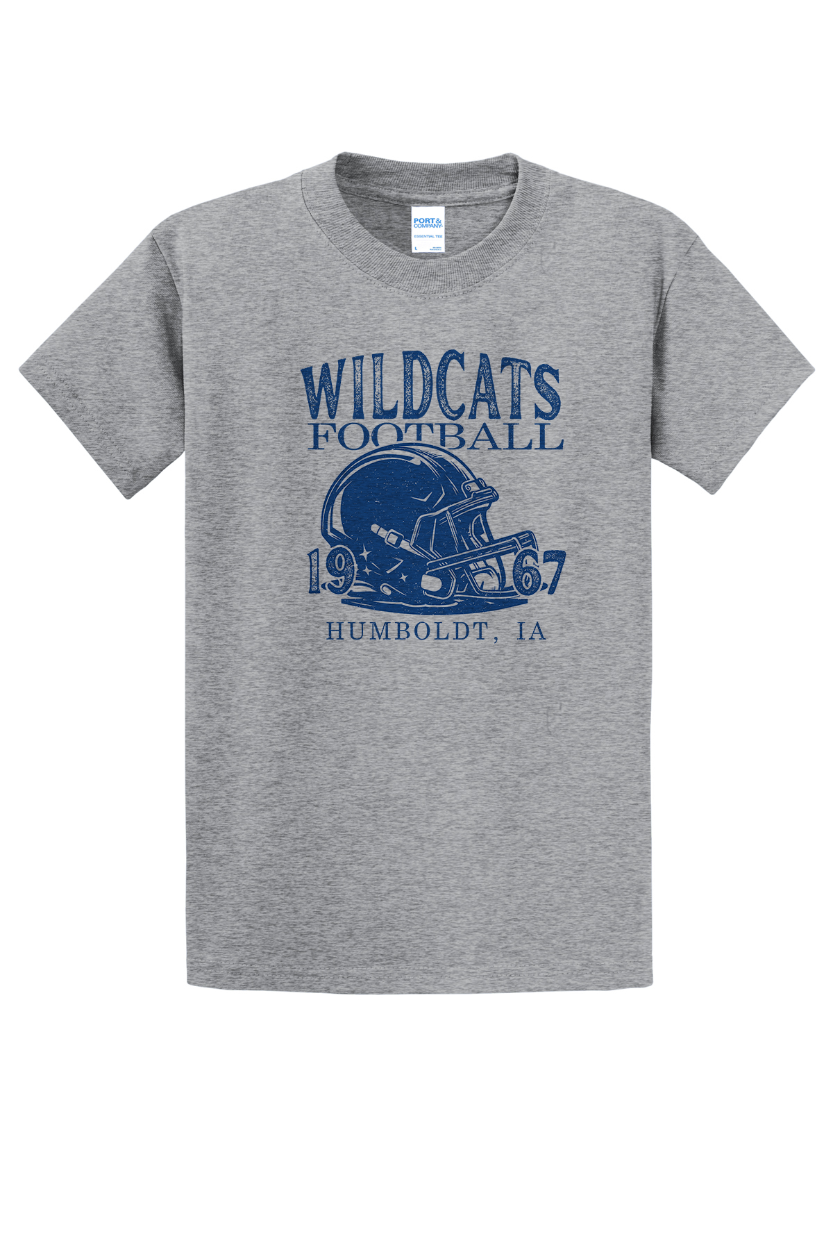 Tall Wildcats Football T-Shirt