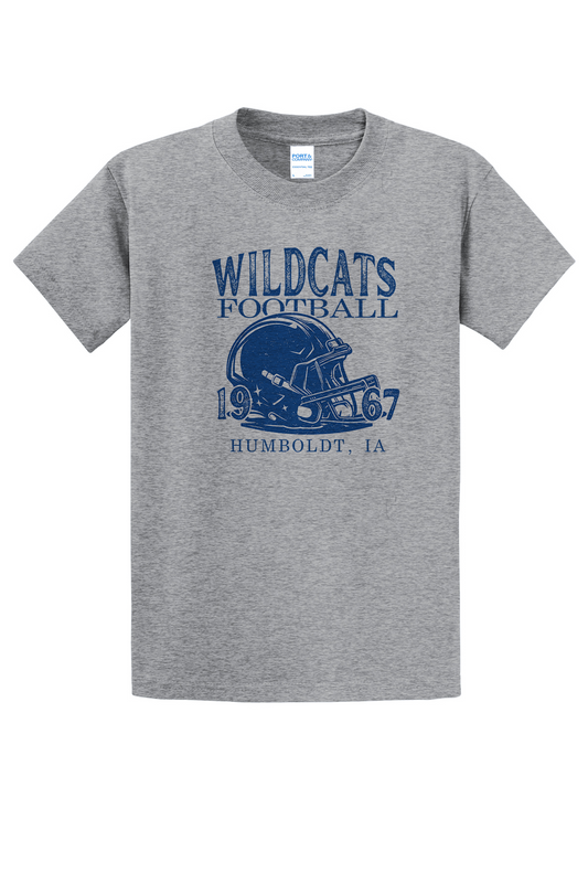 Tall Wildcats Football T-Shirt