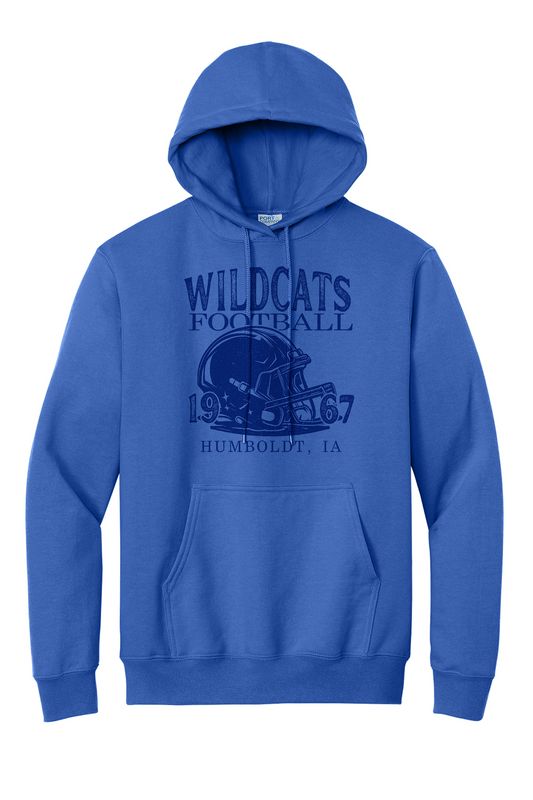 Tall Wildcats Football Hoodie