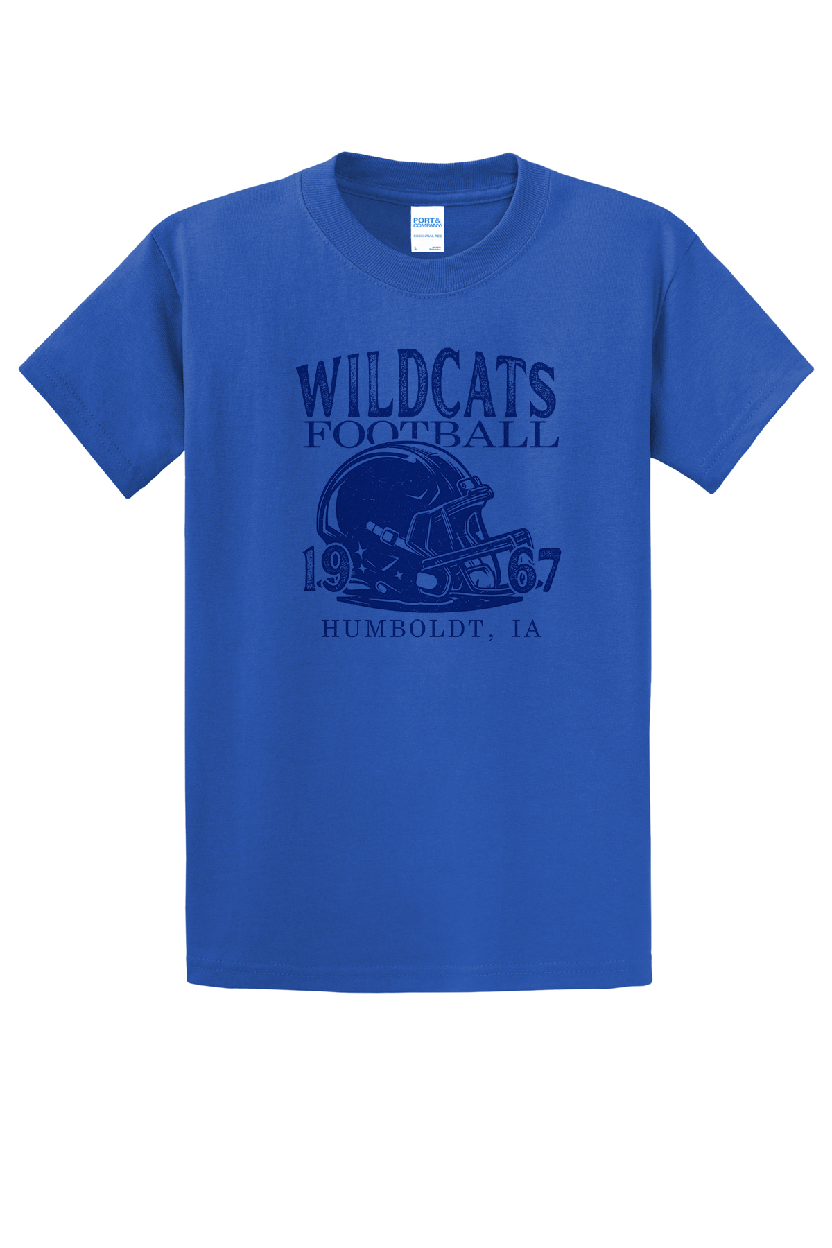 Tall Wildcats Football T-Shirt