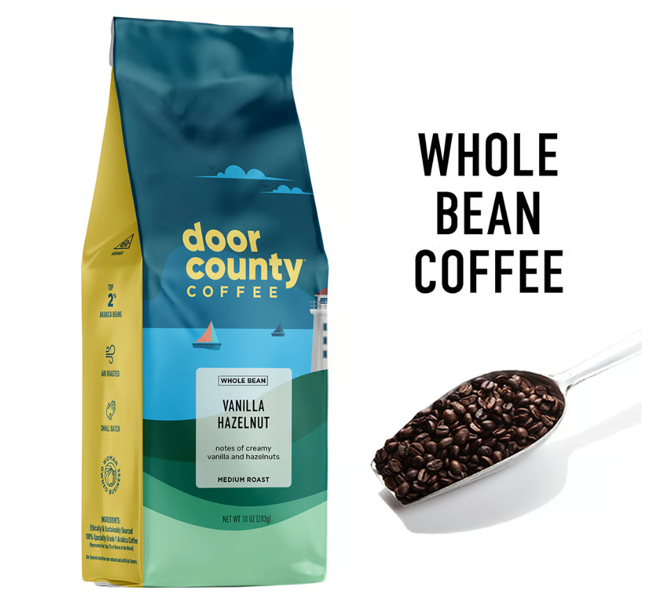 Vanilla Hazelnut 10oz Whole Bean