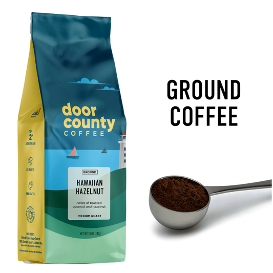 Hawaiian Hazelnut 10oz Ground Coffee Medium Roast