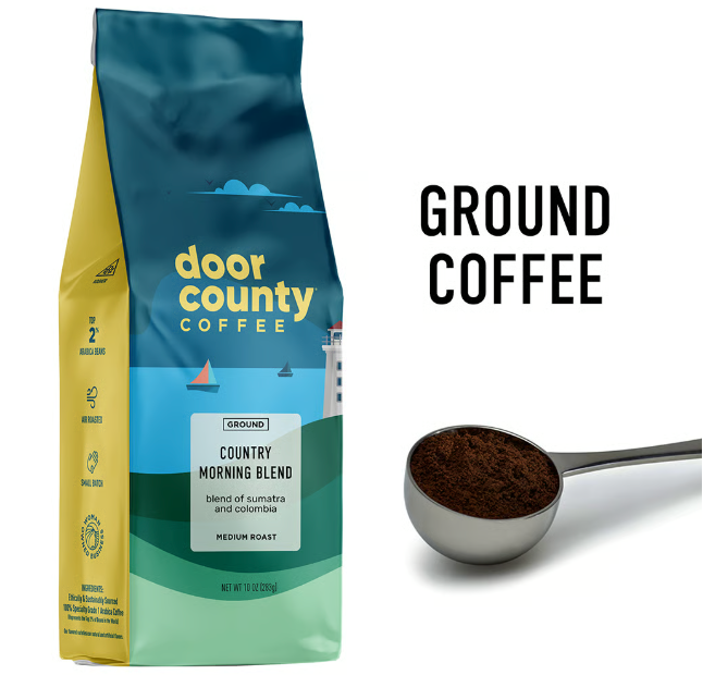 Country Morning Blend 10oz Ground Coffee Medium Roast