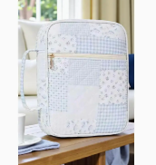 Miriam Blue Patchwork Bible Cover