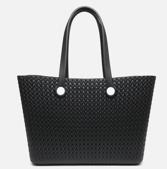 Carrie Textured Versa Tote w/ Straps