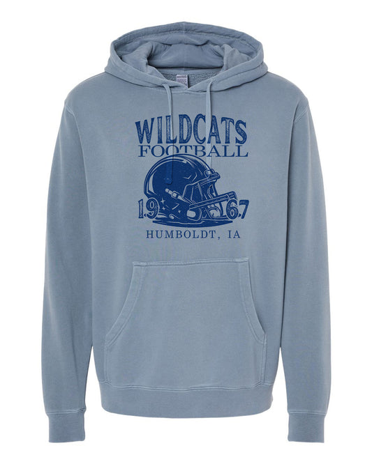 Vintage Wildcats Football Hoodie