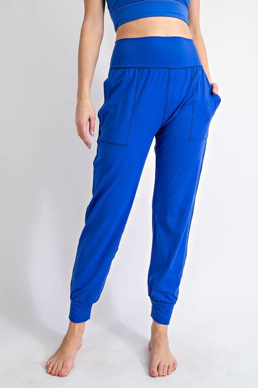 Butter Soft Solid Jogger with Pockets