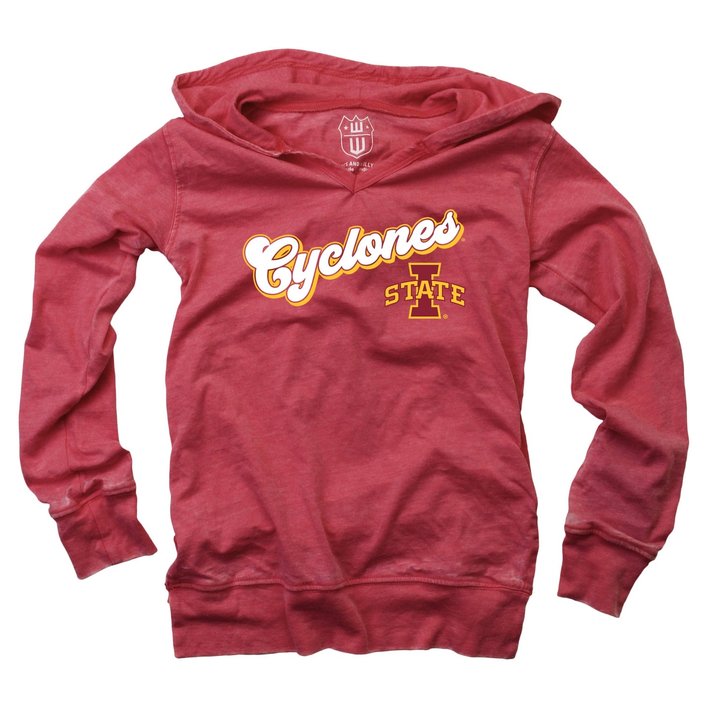 Iowa State Cyclones Girls VNeck Hoodie Tee
