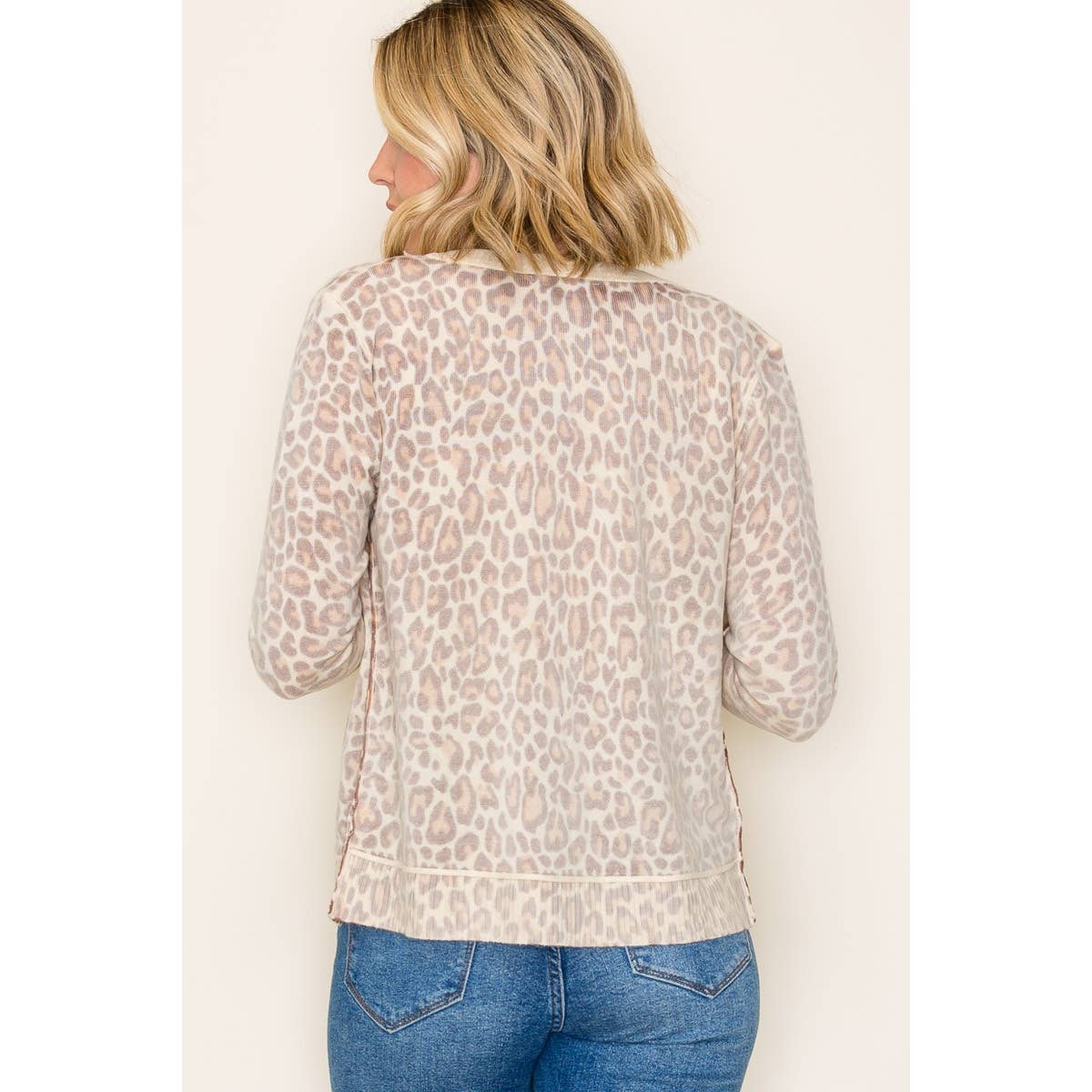 Leopard Print Cardigan