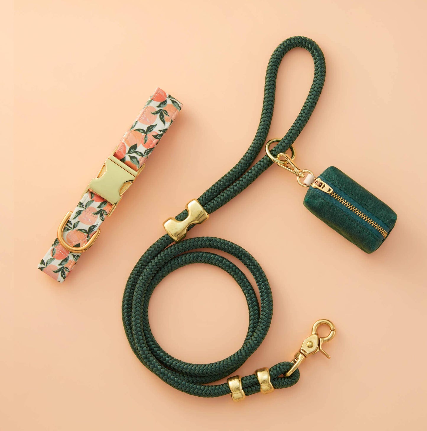 Peaches and Cream Dog Collar