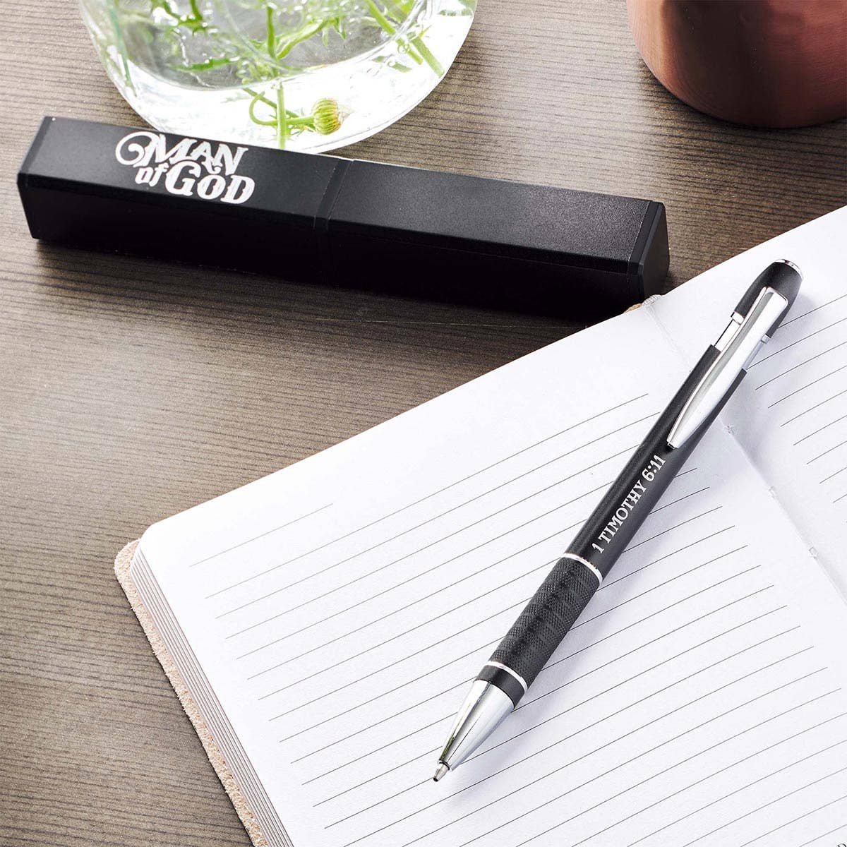 Journal Classic Zip Gray Be Strong Joshua 1:9