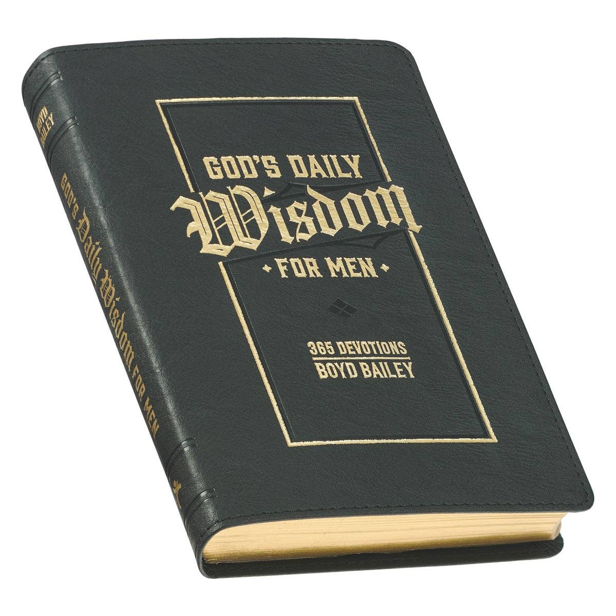 Devotional God's Daily Wisdom for Men Faux Leather