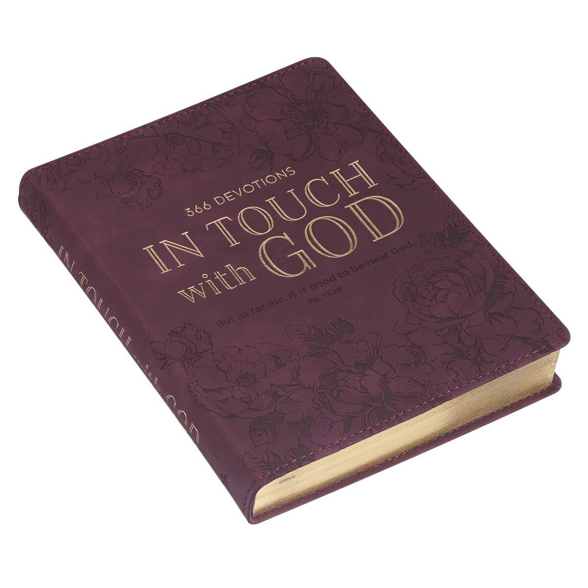 Devotional In Touch with God Faux Leather