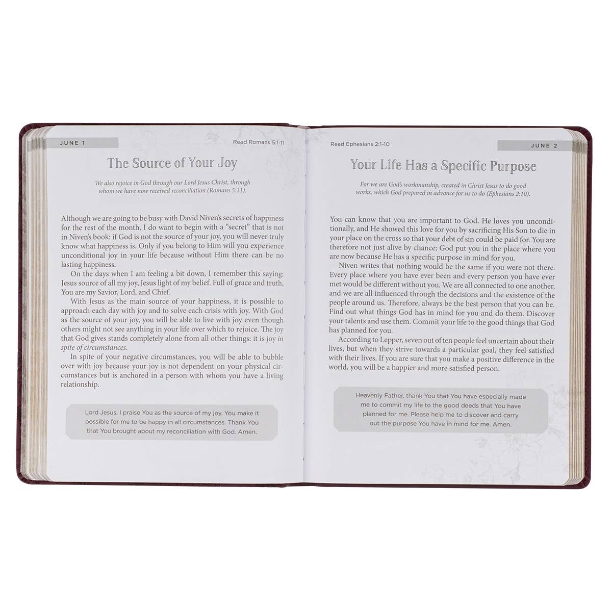 Devotional In Touch with God Faux Leather