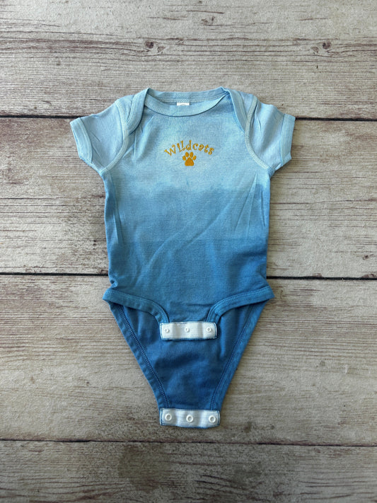 Wildcats Tie-Dye Onesie